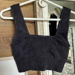 NWOT FP Movement Good Karma bra washed black M/L